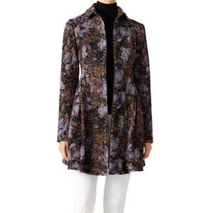 Nanette Lepore Dark Multi Botanist Jacket